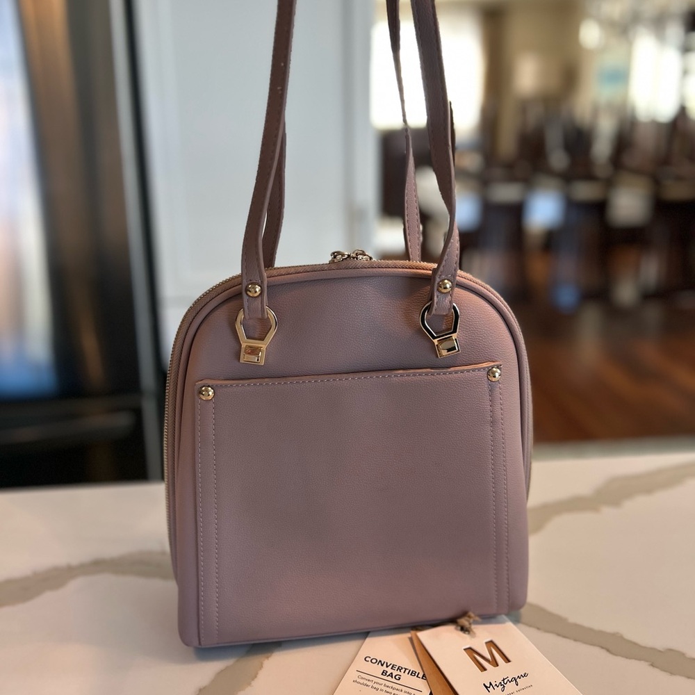 Shoulder bag/backpack convertible